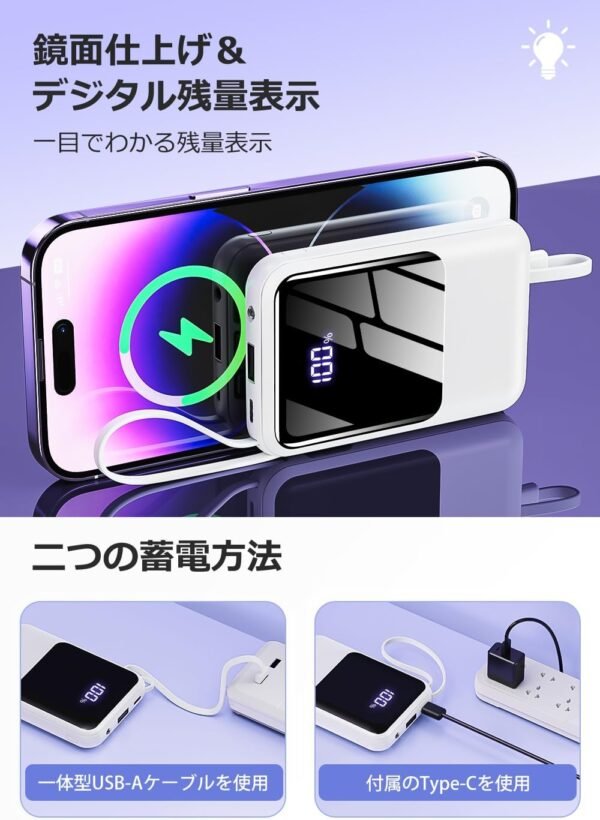 N13-Digital-Display 鏡面仕上げとデジタル残量表示