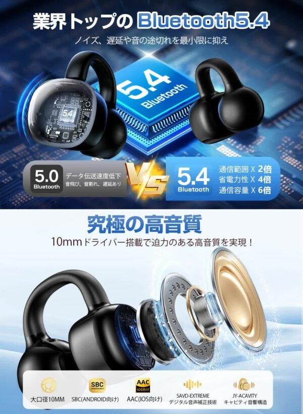 bluetooth5-4-technology Bluetooth5.4搭載で高速伝送と省電力